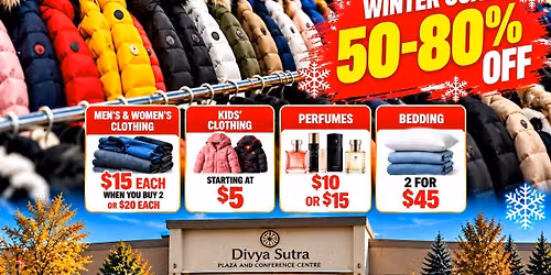 Winter Coats Liquidation Calgary