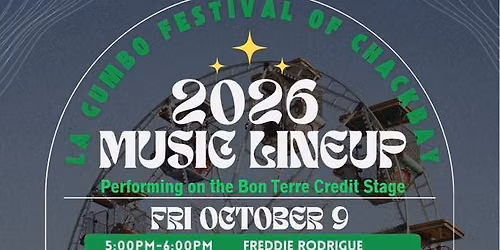 JP Bourgeois Band @ LA Gumbo Festival of Chackbay