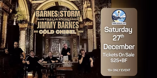 BARNES STORM: Jimmy Barnes & Cold Chisel Show