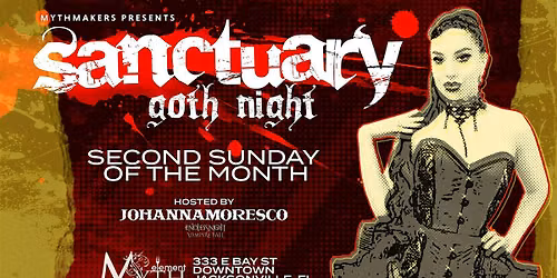 Sanctuary Goth Night at Myth | 09.13.26