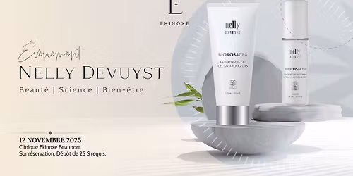 Analyse de peau 3D et mini-soin Nelly De Vuyst GRATUITS