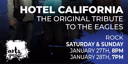 Hotel California at The Living Arts Centre
