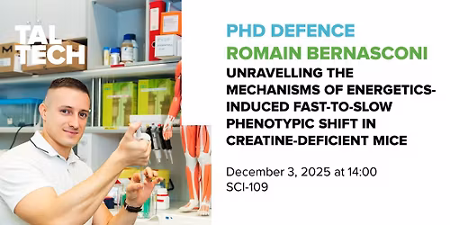 PhD Defence: Romain Bernasconi (Department of Cybernetics)