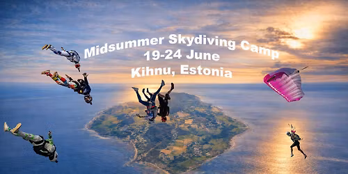 ELAK-i jaanip\u00e4ev Kihnus \/ Skydive Estonia Midsummer in Kihnu