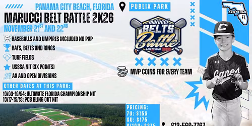 Marucci Belt Battle 2K26 (Panama City Beach, FL)
