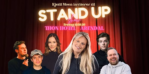 STANDUP SHOW - THON HOTEL ARENDAL - HEADLINER NORA SVENNINGSEN