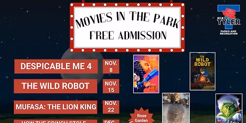 Movies in the Park Series