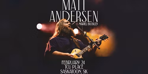 Matt Andersen: The Hammer & The Rose Tour