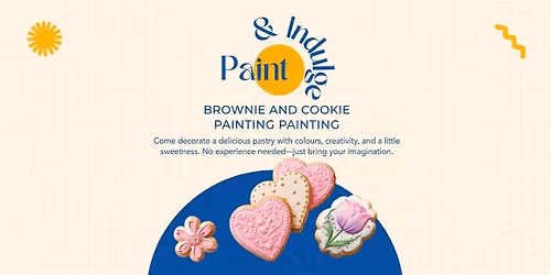 Brownie And Cookie Painting