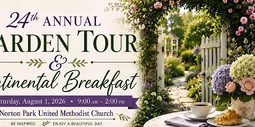 24th Annual Garden Tour & Continental Breakfast