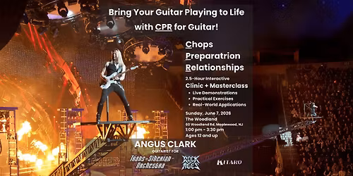 Rock Guitar Clinic with Angus Clark