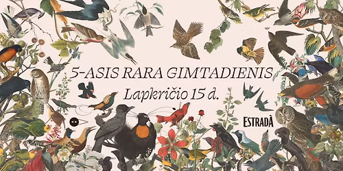 5-asis RARA gimtadienis \ud83d\udc26\u200d\u2b1b