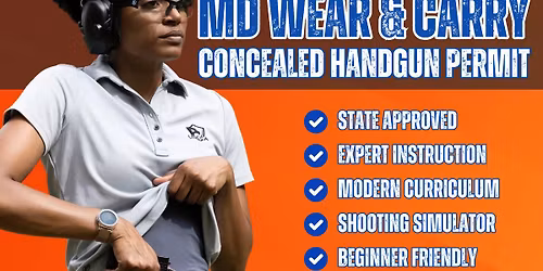 MD Concealed Carry Class - Waldorf, MD