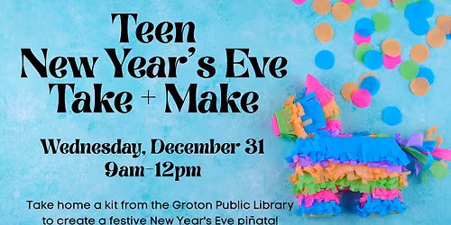 Teen New Year's Eve Take & Make