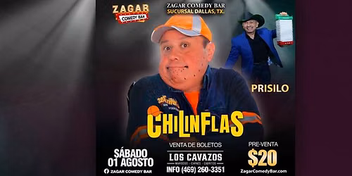 CHILINFLAS EN ZAGAR COMEDY BAR