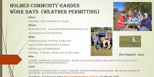 2026 Garden Work Day