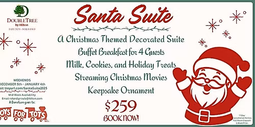 Santa Suite: The Ultimate Christmas-Themed Hotel Experience! 12\/26