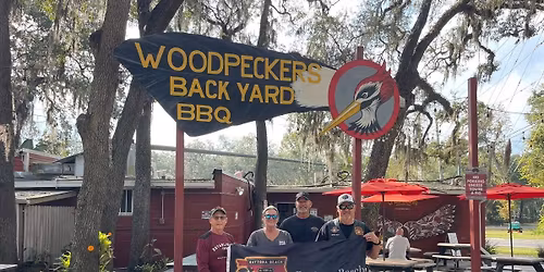 Woodpeckers bbq Lunch - Daytona Beach Fun Run Ride