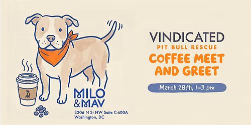 Vindicated Pit Bull Rescue at Milo & Mav DC