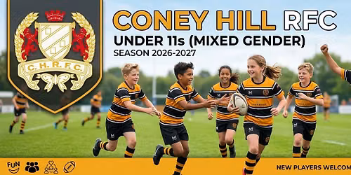 Fun Training for All! FREE — Coney Hilly Rugby Club, Gloucester
