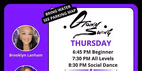 OTown Thursday Night West Coast Swing Class & Social Dance
