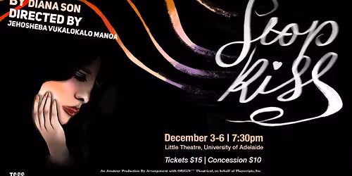 STOP KISS by Diana Son