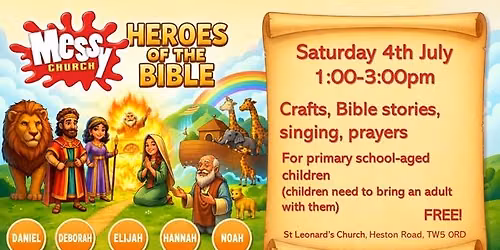 Messy Church: Heroes of the Bible