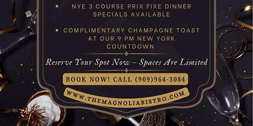 New Year\u2019s Dinner with LIVE YACHT ROCK