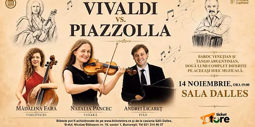 VIVALDI vs PIAZZOLLA - Sala Dalles