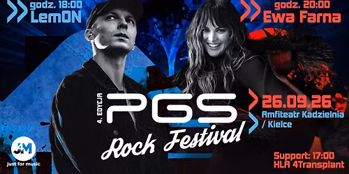 PGS Rock Festival 4 edycja - KIELCE - 26.09.2026
