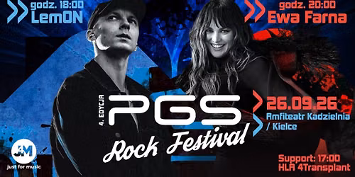 PGS Rock Festival 4 edycja - KIELCE - 26.09.2026