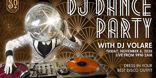DJ DANCE PARTY WITH DJ VOLARE
