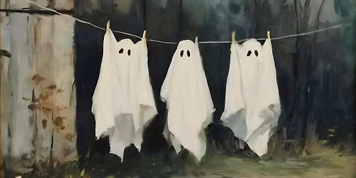Hanging The Ghosts Out To Dry Paint Night