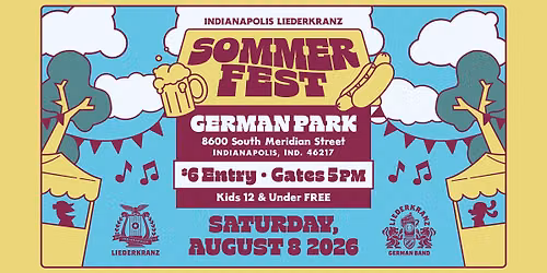 Liederkranz German Band at the Sommerfest Under the Trees