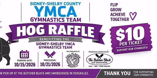 Hog Raffle - purchase tickets by Oct. 12 \/ Drawing on Oct. 15