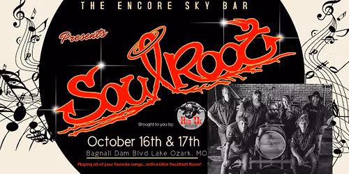 SoulRoot returns to The Encore for the final time in 2026 ... don't miss this show!