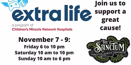 Extra Life Charity Event at The Sanctum