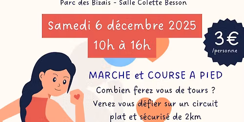 D\u00e9fi solidaire du T\u00e9l\u00e9thon \/ marche et course \u00e0 pied