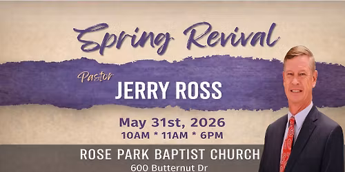 Spring Revival Services