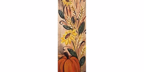 Fall Time Porch Sign Paint & Sip Party!