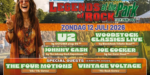 LEGENDS of ROCK at the Park | Festivalterrein De Ronde Weide in Park Sonsbeek in Arnhem