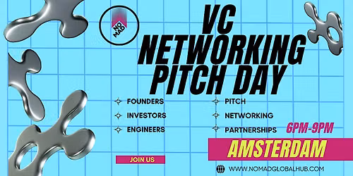 Investor Connect: Pitch & Networking \u2014 Amsterdam
