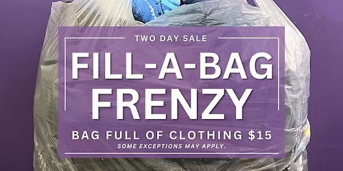 Fill-a-Bag Frenzy: Clothing Edition