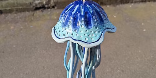 Jellyfish Windchime Ceramics Class