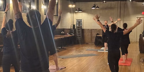 DDP Yoga at Wooden Cask Brewing Company
