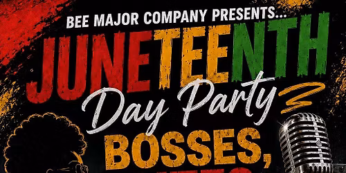 Pre-Juneteenth Day Party Pop Up Shop