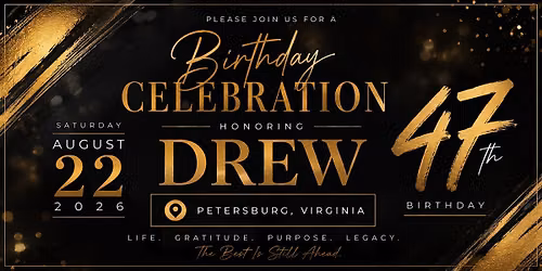 Celebrating Drew! 47 Years of Love and Life and 20 Years of Drew4Kids