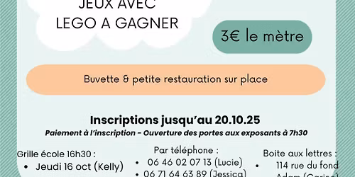 Bourse aux jouets et aux livres