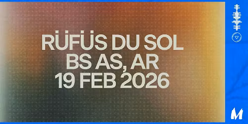 R\u00fcf\u00fcs Du Sol en vivo \u2022 BA