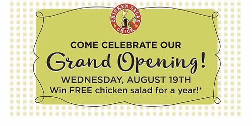 Our Grand Opening Celebration!